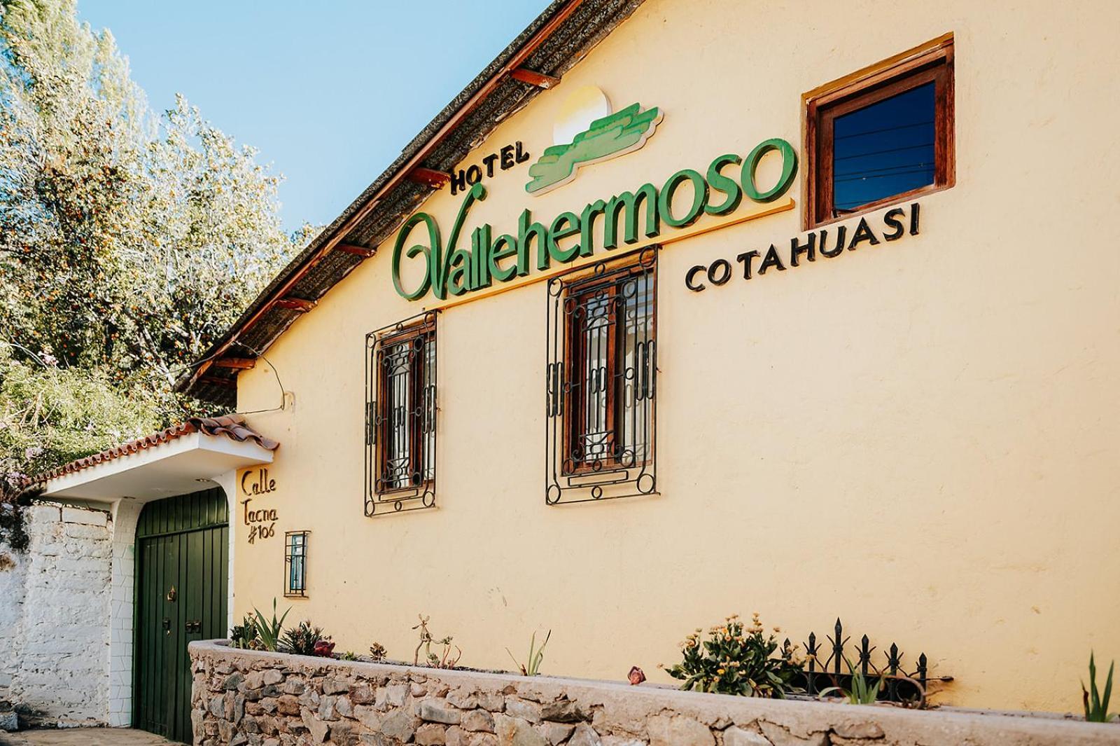 Hotel Vallehermoso Cotahuasi Buitenkant foto
